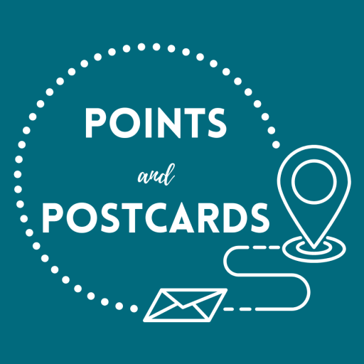 Points and Postcards logo